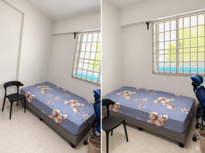 Shared common room for male at Clementi